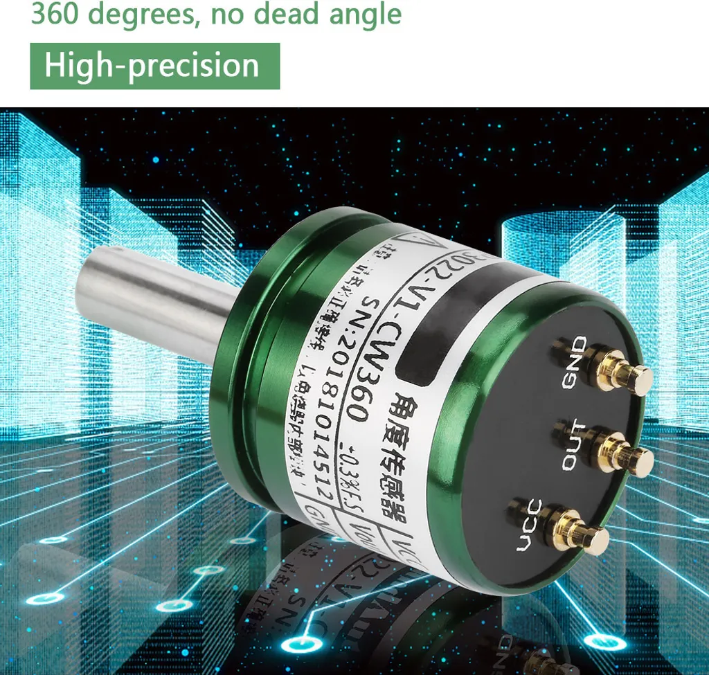 Capteur d'angle sans contact 360° résolution 12Bit remplace encodeurs - 4