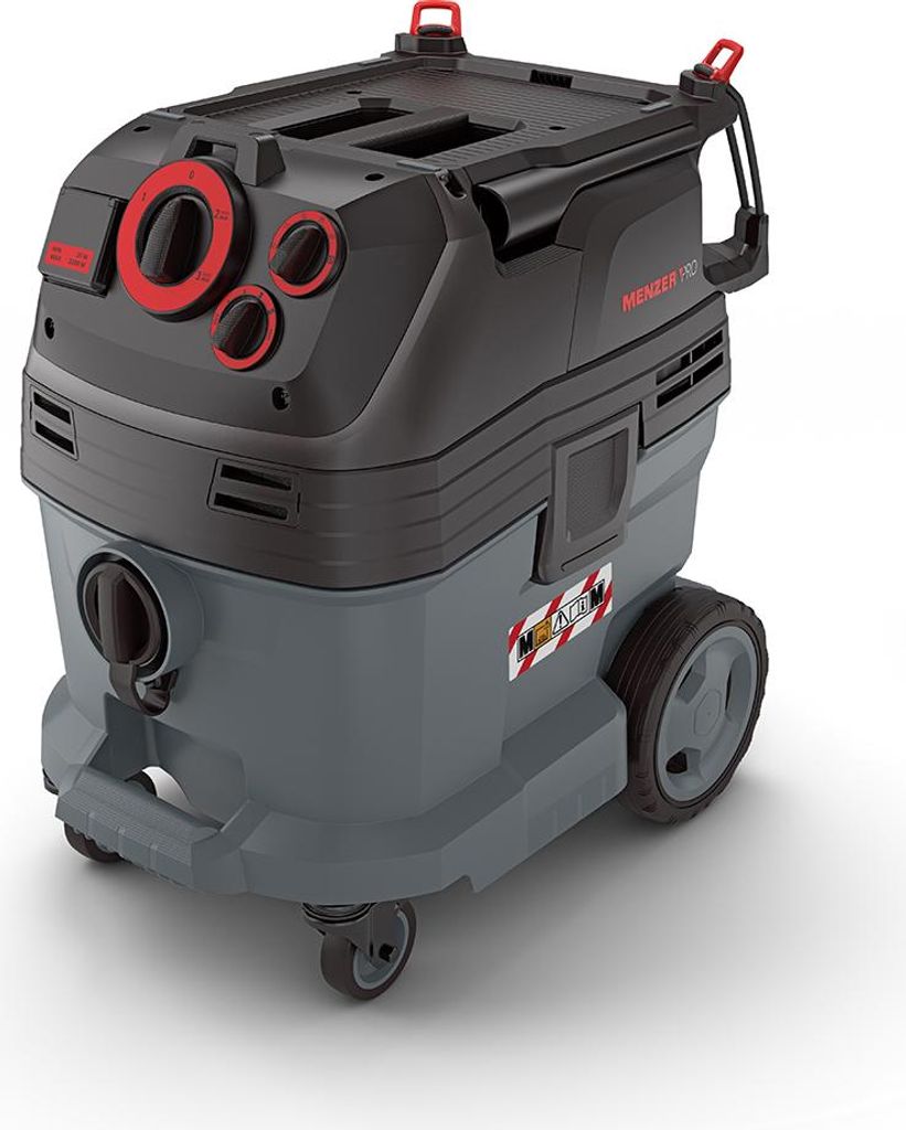 A dust-free vacuum cleaner system for drywall work.