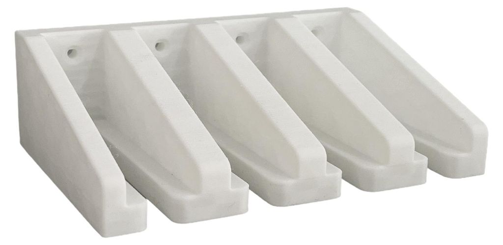 Parallel-Zwingenständer zur Wandmontage, Halterung für bis zu 4 Holzbearbeitungszwingen, Organizer für Stangenzwingen in Werkstatt und Schuppen