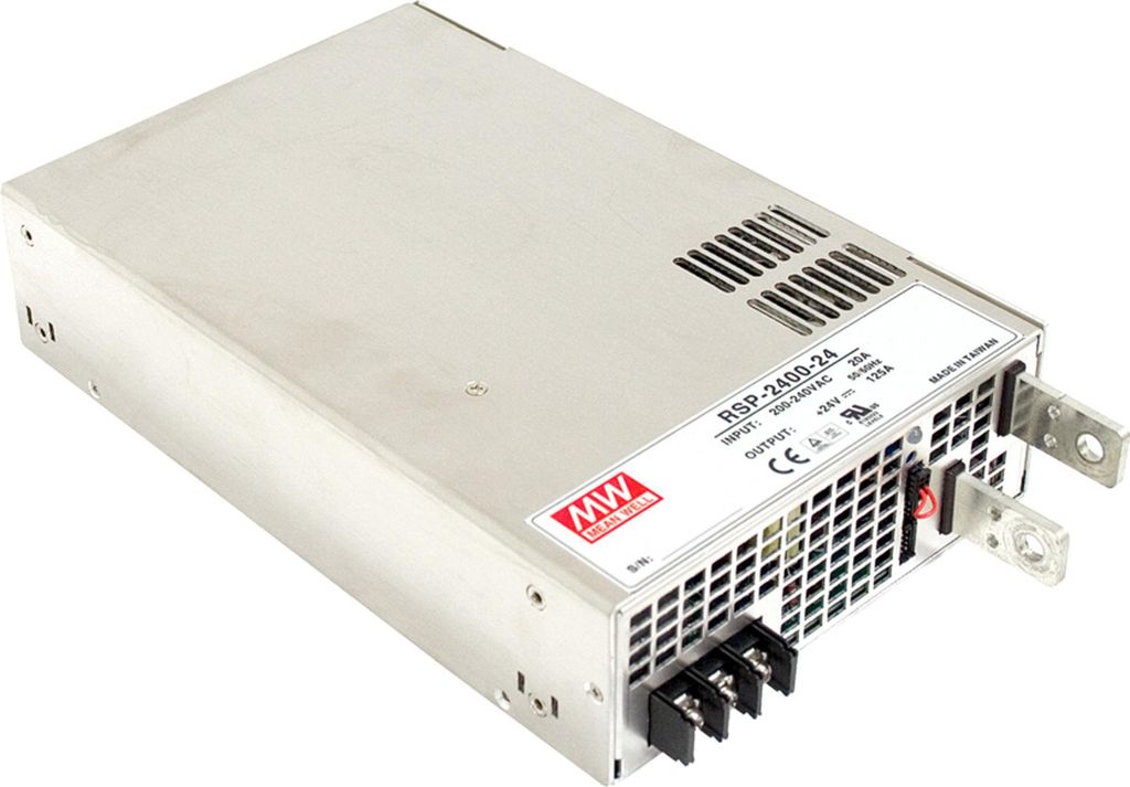 MEANWELL RSP-2400-12, AC-DC-Schaltnetzteil, geschlossen, 2000W 12V 166,7A