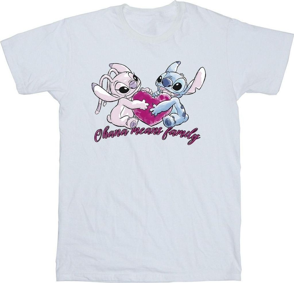 Disney - "Ohana" T-Shirt für Herren BI33425 (M) (Weiß)