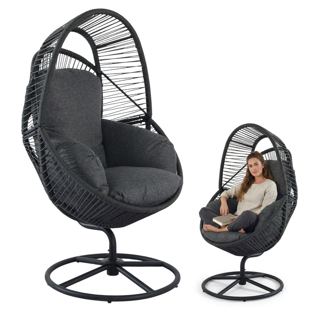di volio Gartensessel VICO - schwarz, Lounge Sessel aus Produktbild 