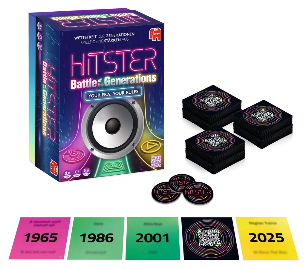 Jumbo Hitster – Bitwa pokoleń (niem. Zdjęcie produktu 