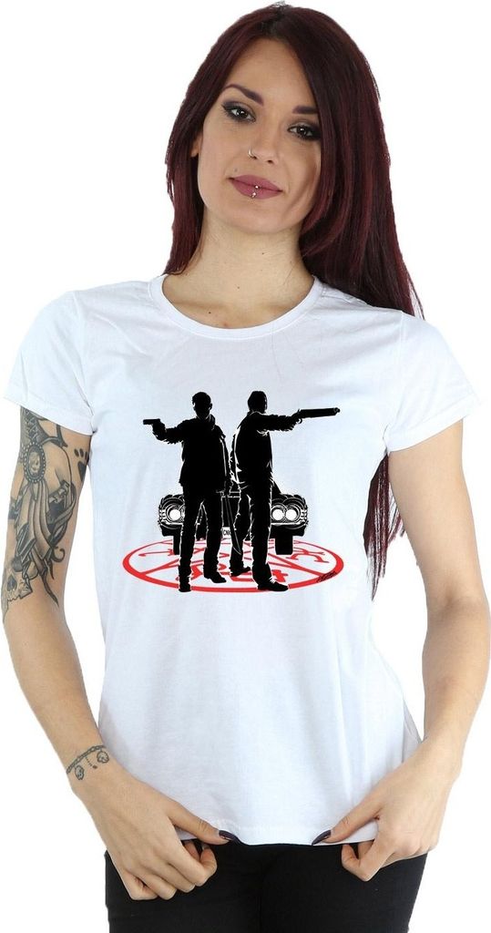 Supernatural - T-Shirt für Damen BI40498 (XL) (Schwarz)