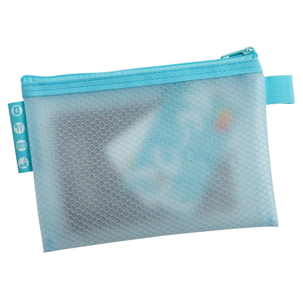 Pochette de Rangement A6 à Fermeture Éclair Exacompta - Pack de 12 - 7