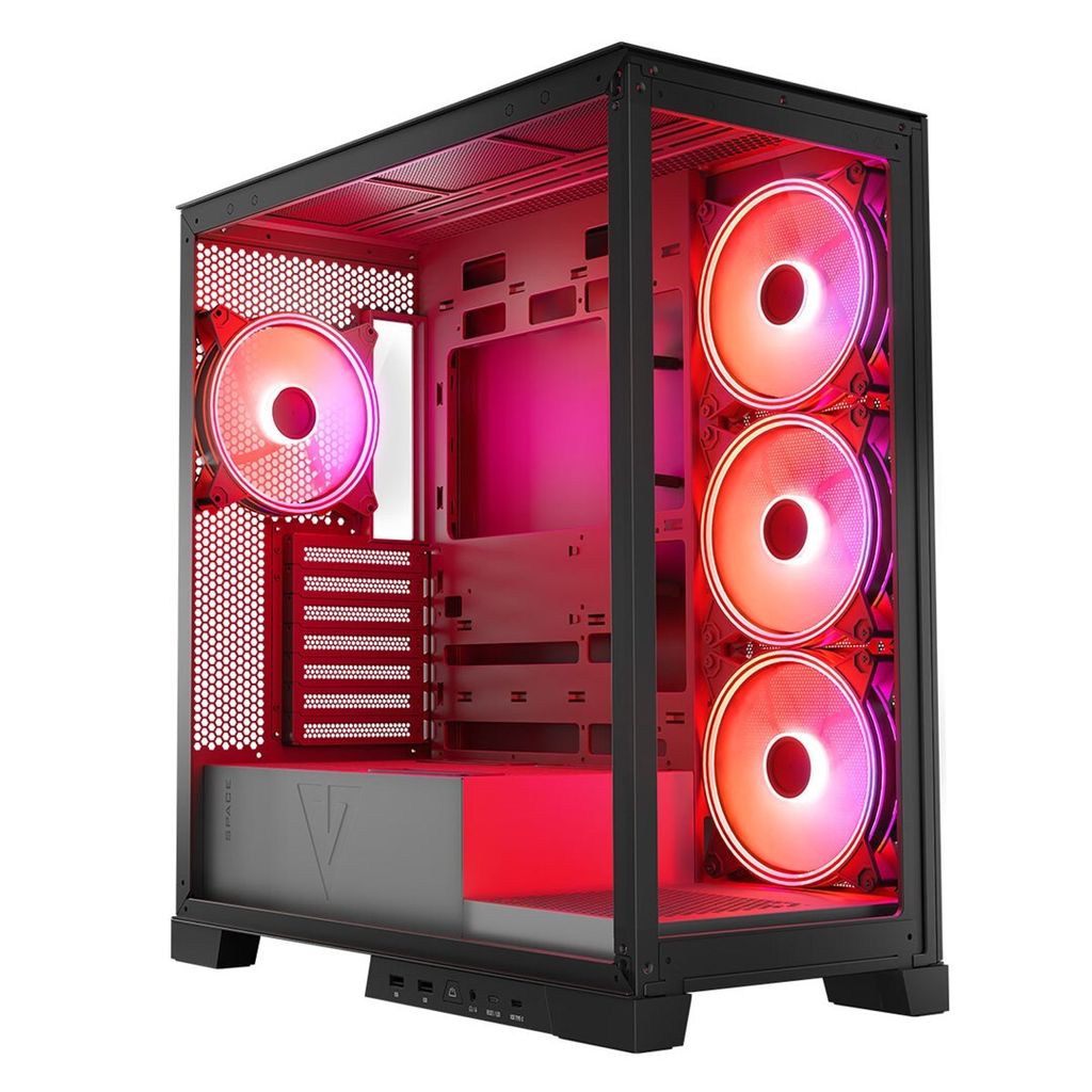 Modecom Volcano SPACE APEX ARGB MIDI USB 3.0 X 2 CYPE-C - Produktbild 