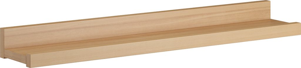 Bucheablage Regal Fotoleiste für Bilder Bücher und Deko in drei verschiedenen Längen V-90.84-5