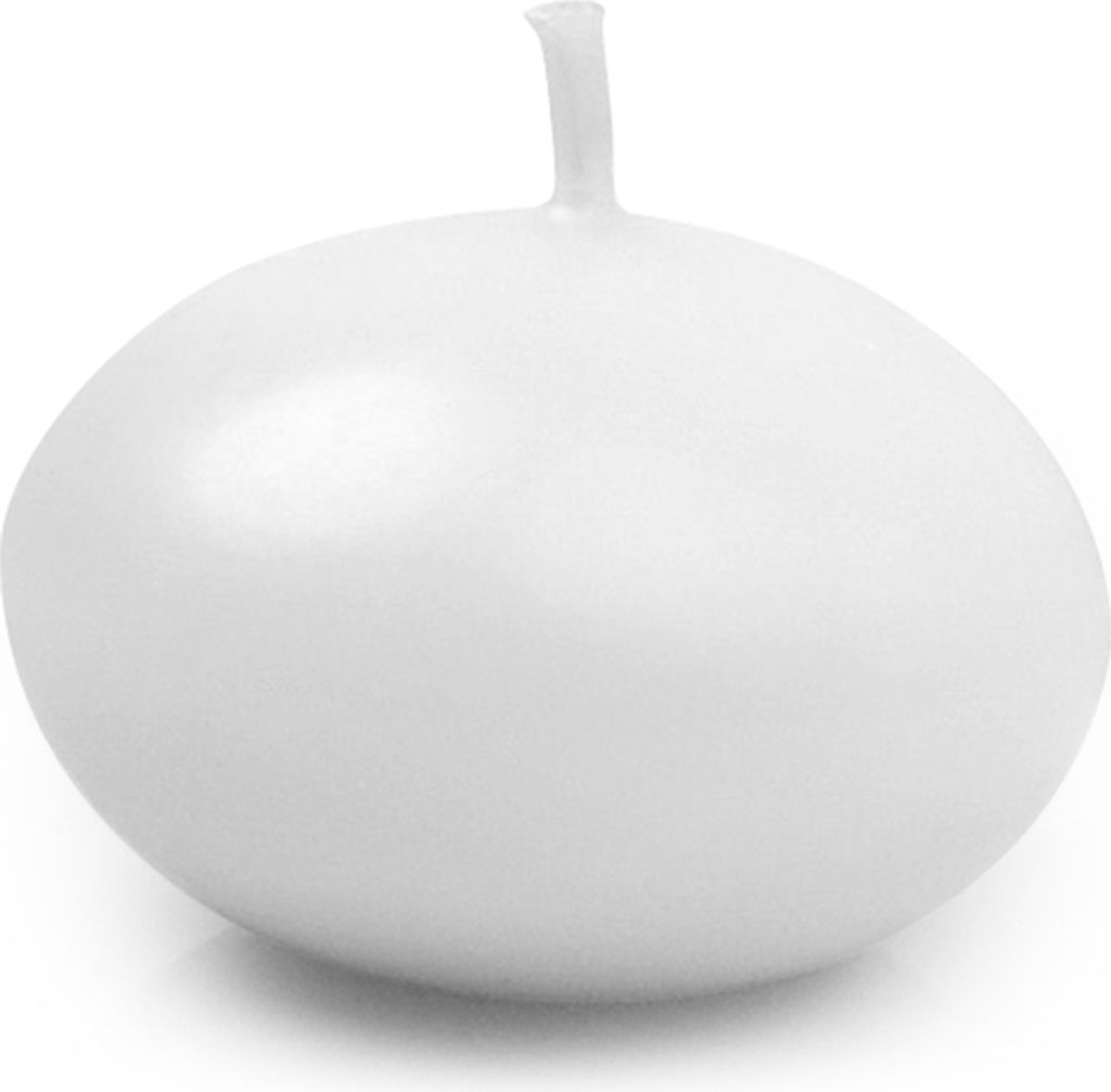Schwimmkerzen, 4cm, 50er Pack, lange Brenndauer, Hochzeit Geburtstag , Farbauswahl:Matt-weiß