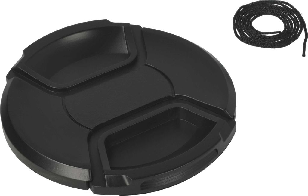 vhbw Objektivdeckel 82 mm kompatibel mit Sony FE 24-70 mm F2.8 GM (SEL2470GM) Kamera - Kunststoff Schwarz, mit Innengriff