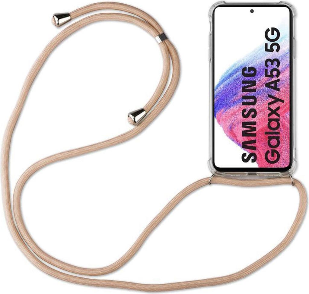 Handykette für Samsung Galaxy A53 Handyhülle mit Band Schutz Hülle Handy Tasche