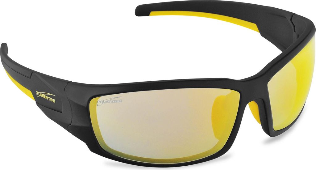 Tubertini T-Glas Sonnenbrille Mod. Y-Fin Polar Mirror Gelb