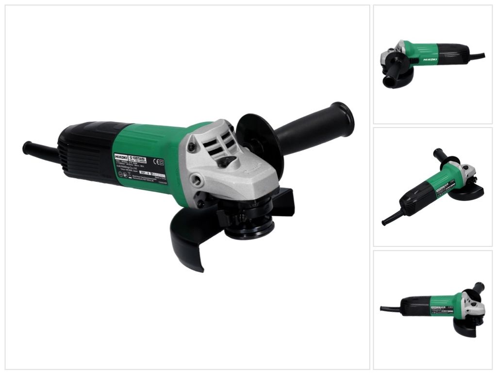 HIKOKI G 13 STA Uhlová brúska 125 mm 600 W ( G13STAYGZ ) Obrázok produktu 