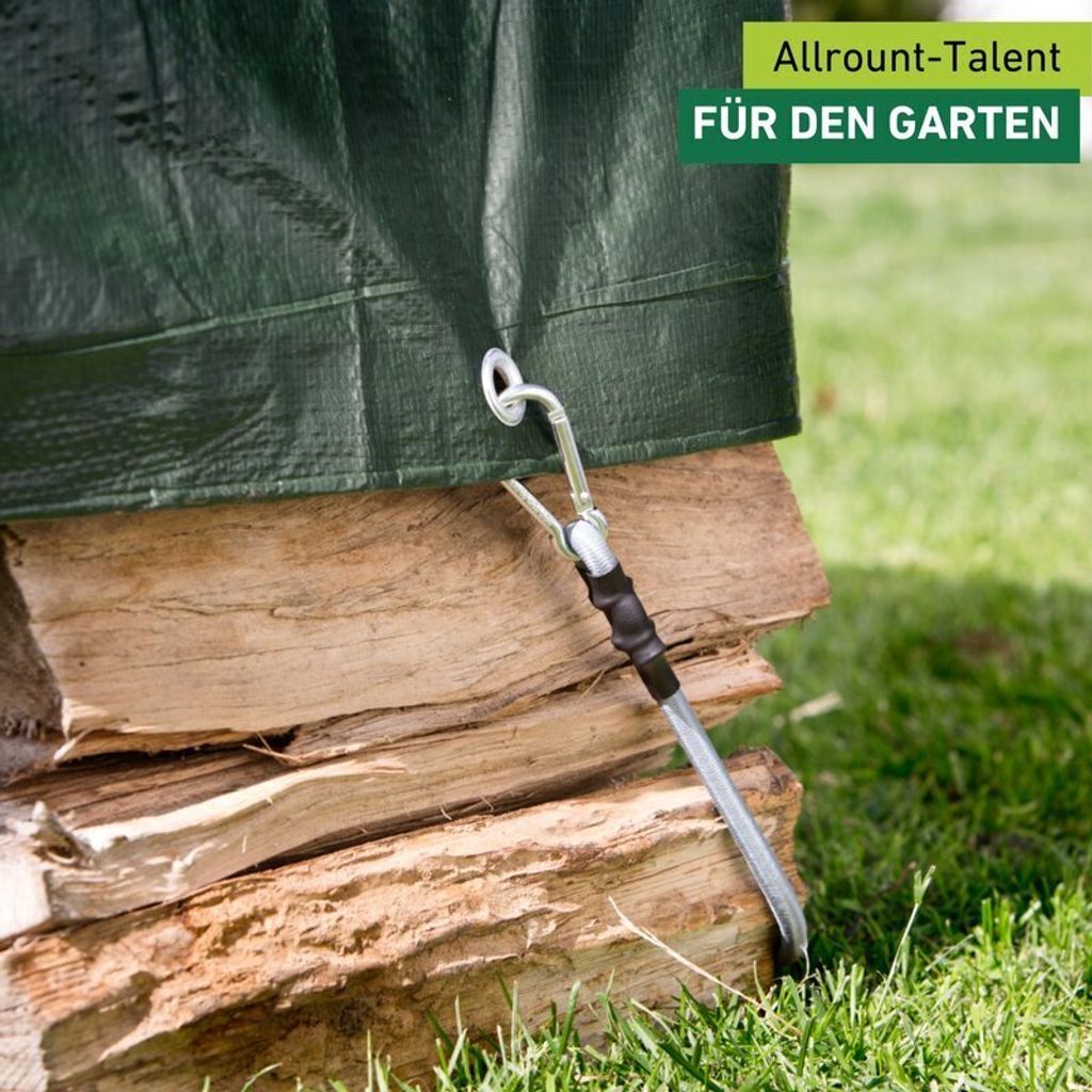 Zurrgurte + Karabiner als 4er-Set