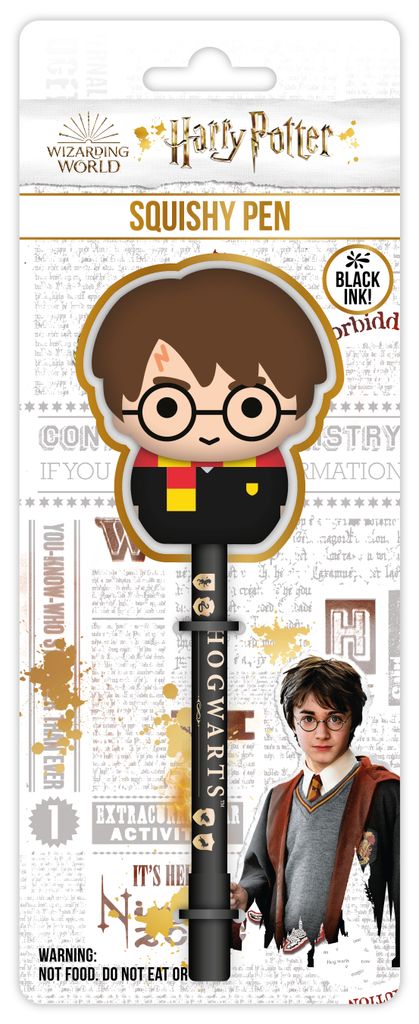 Blue Sky Studios Harry Potter Weicher Topper Mit Stift Golden Golden One Size