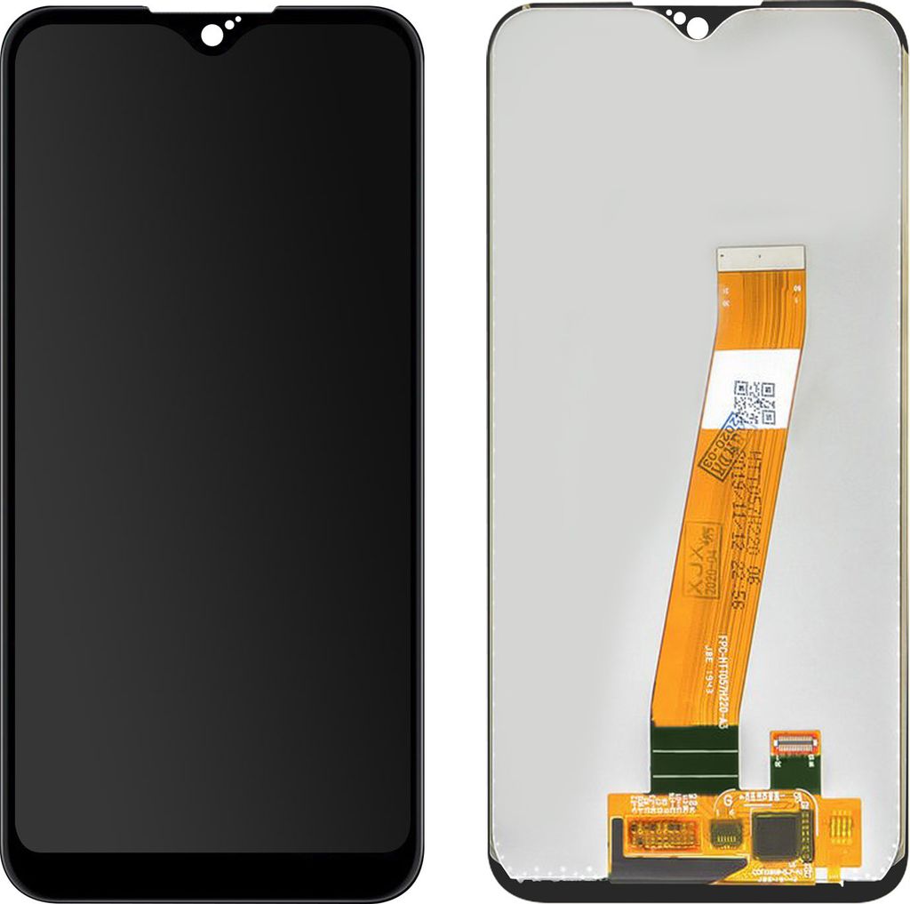 Samsung, Ersatzdisplay Samsung Galaxy A01, Original Samsung Service Pack, Schwarz