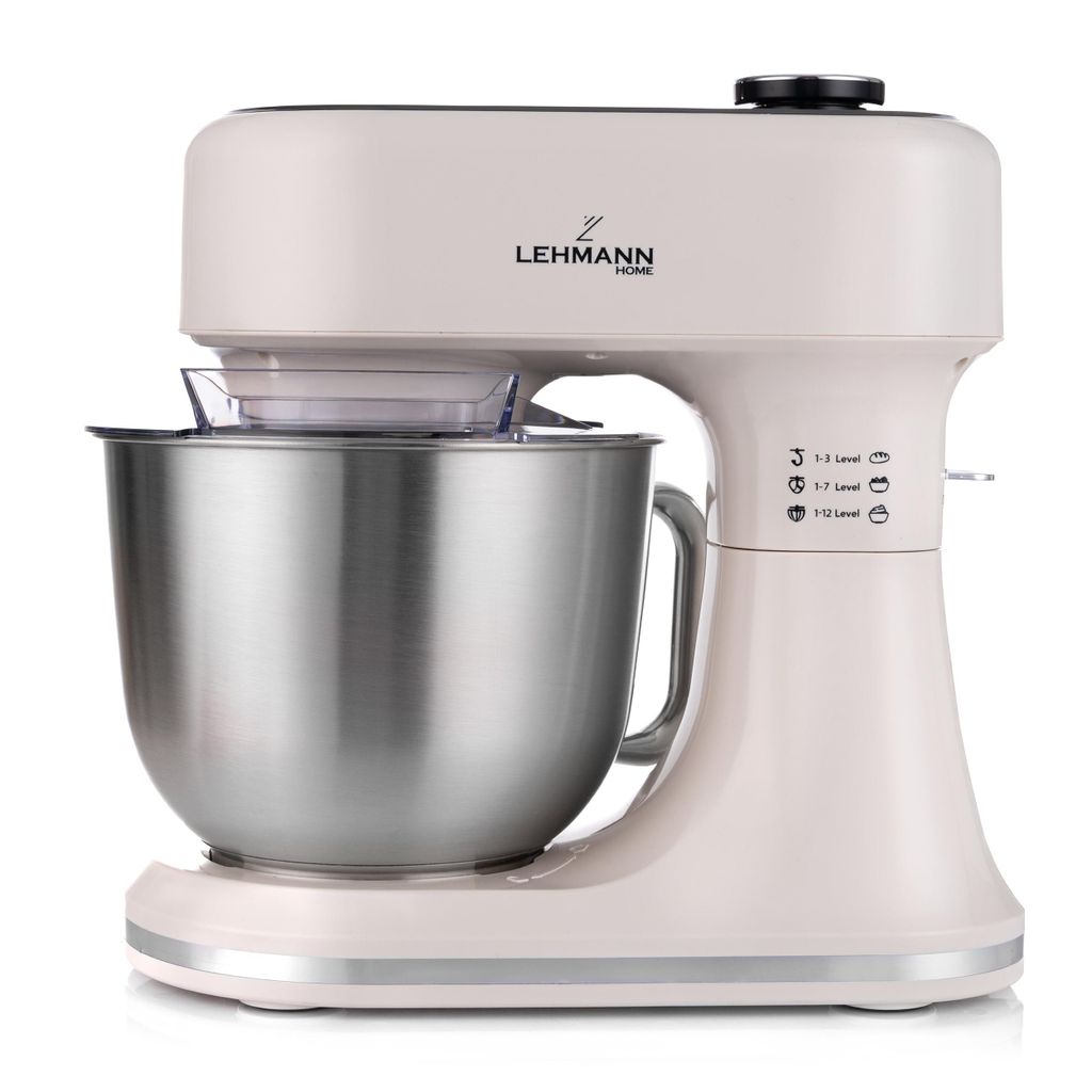 Lehmann Aristo Beż – Robot kuchenny 1500W, misa 5L, 12 Zdjęcie produktu 