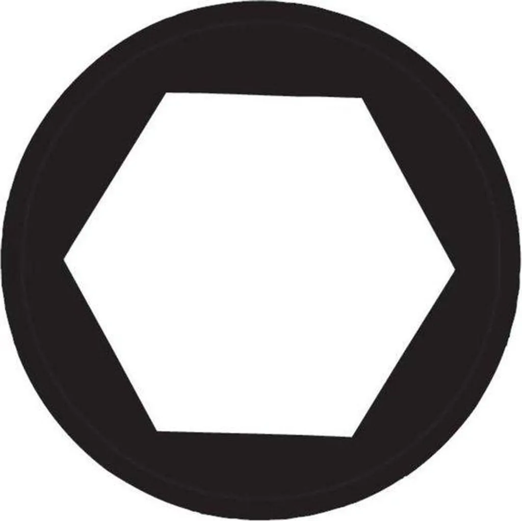 Clé à douille 6 mm hexagonale double en acier renforcé haute qualité