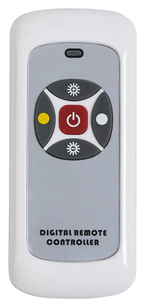 Réglette LED 4 points 16W Hedwig blanc mat télécommandée design moderne - 6