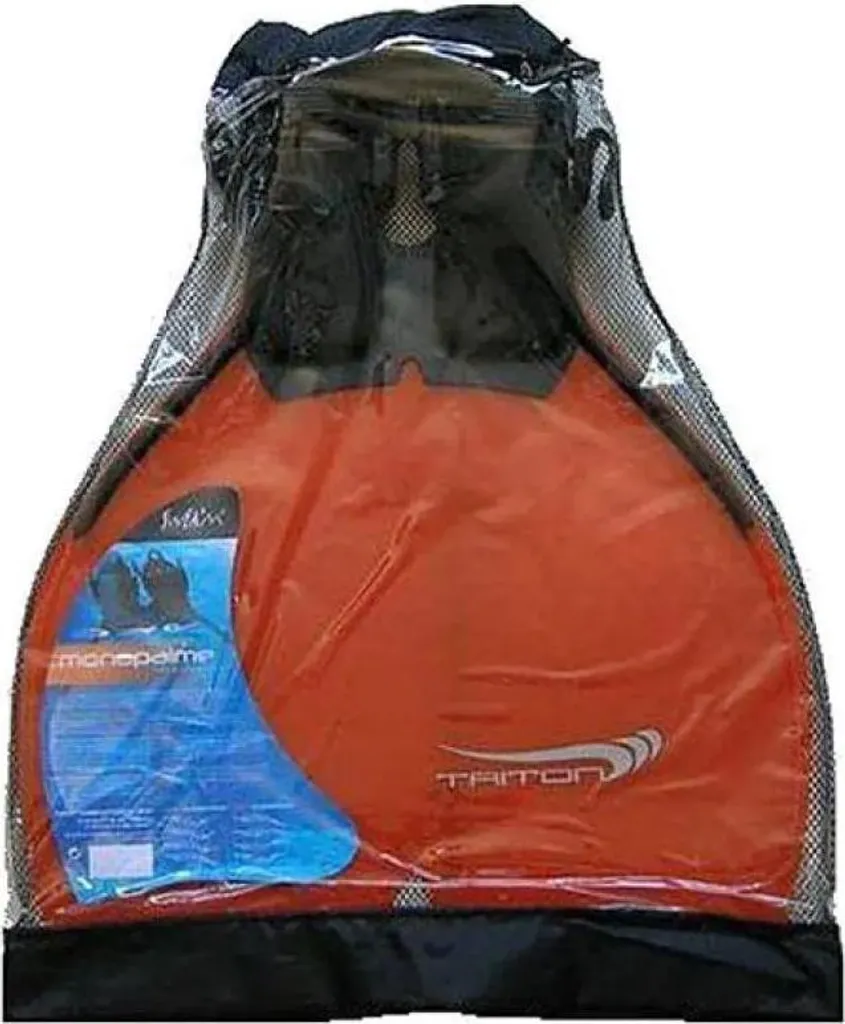 Monopalme So Dive Triton Orange EU 34-38 en Polypropylène Haute Performance
