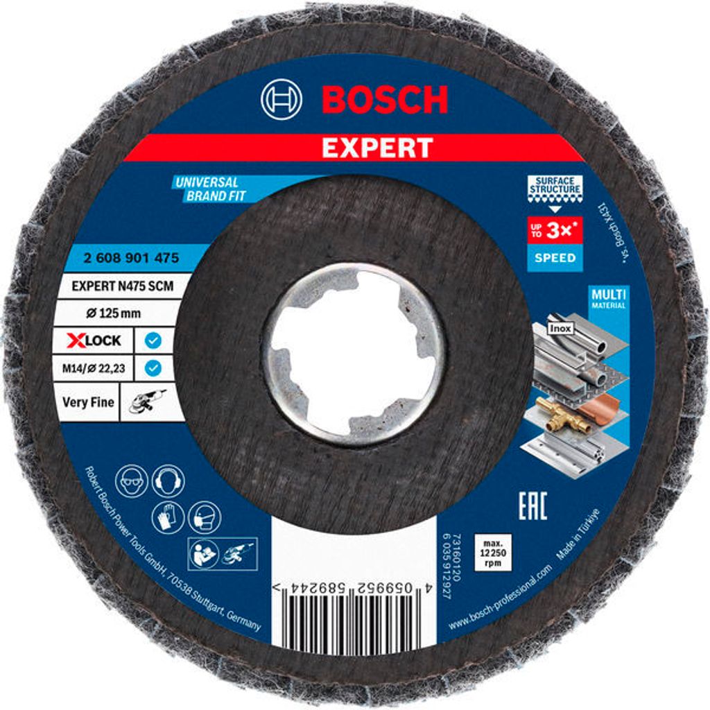 EXPERT N475 SCM Lamellenschijf, 125 mm, fijn Productafbeelding 