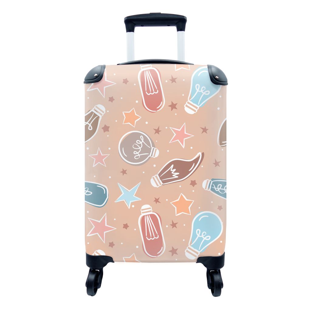 MuchoWow® Koffer Handgepäck Trolley Rollkoffer Kleine Produktbild 