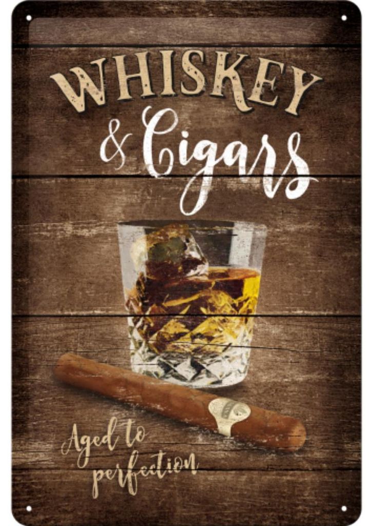 Plechová cedule Whiskey 20x30 cm Obrázek produktu 