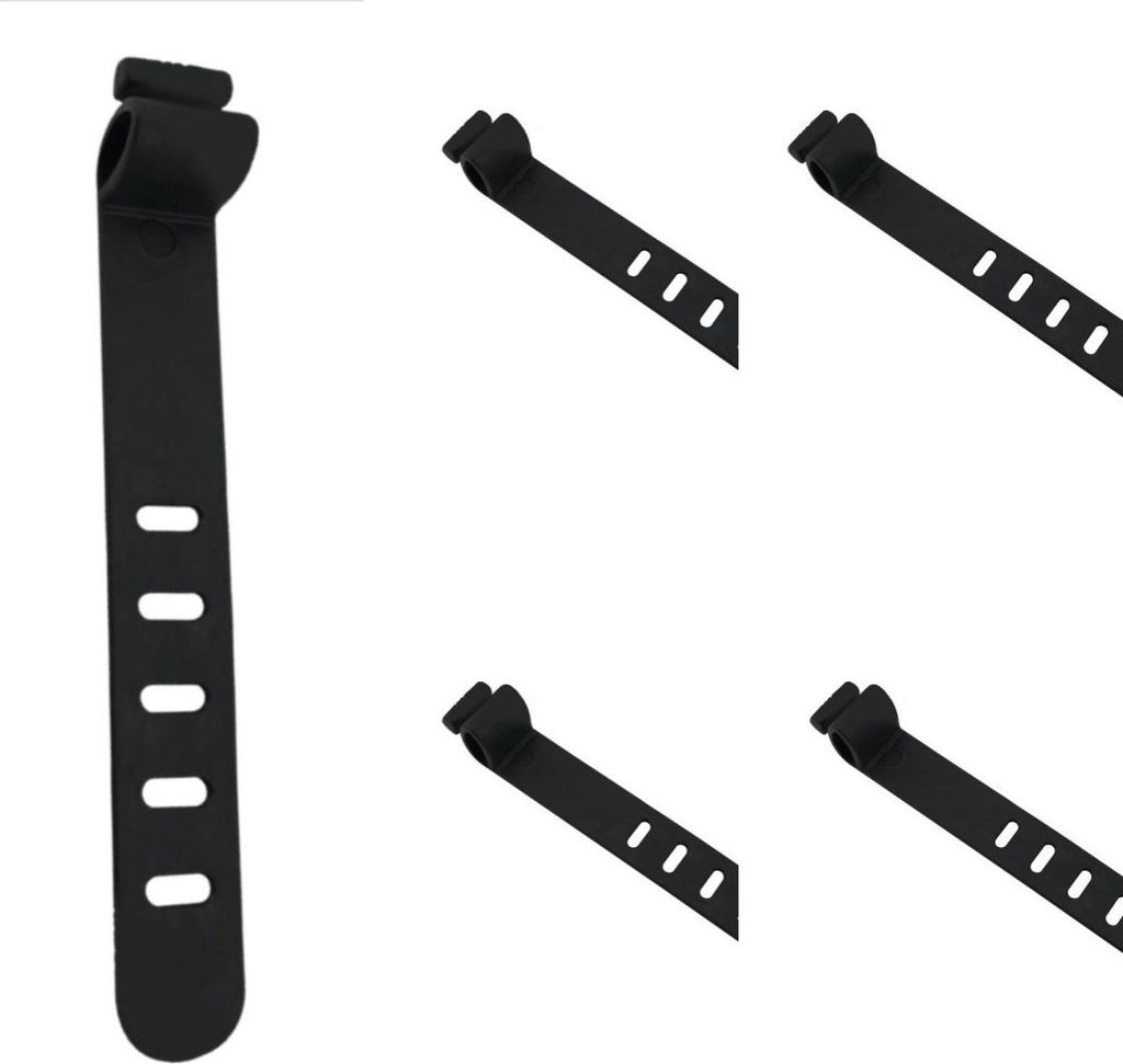 INF 5er-Pack Silikon Kabel Organizer Clips - Kabelmanagement Lösung