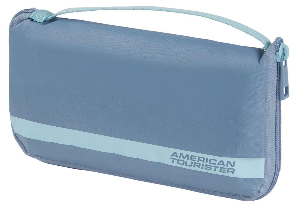 American Tourister Pull-Over Reisezubehör Foldable Luggage Cover Stone Blue / Blue blaugrau