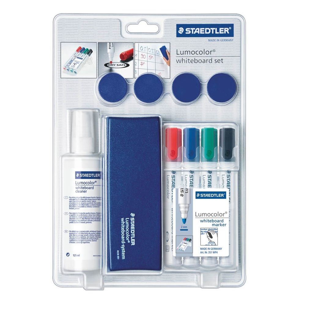 STAEDTLER Moderationszubehör Lumocolor 10 Teile (613 S) Produktbild 