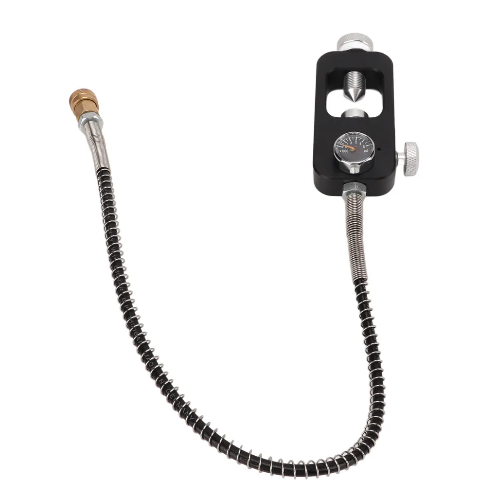 Adaptateur bouteille de plongée durable et antirouille avec manomètre