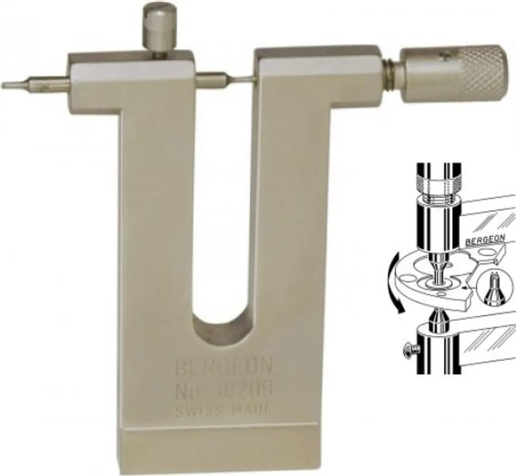 Bergeon 30209 Extracteur de Vis en Acier Trempé de Haute Qualité Pro