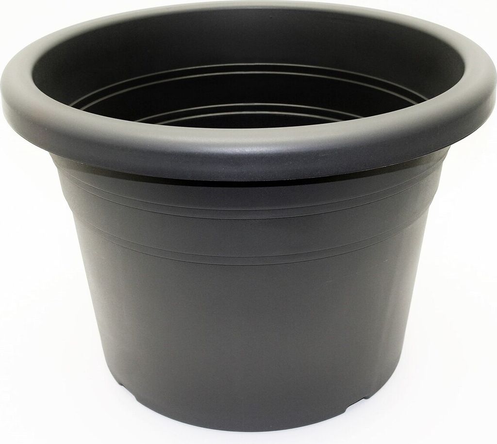 Schulz 818600 Pflanztopf Cilindro d= 50 cm Außenmaß anthrazit Kunststoff