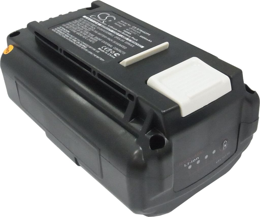 Akku für Ryobi 40V Lithium BRUSHLESS, 36 V Max Power, eq. BPL3640, BPL3650, 40V, 4 Ah, Li-Ion