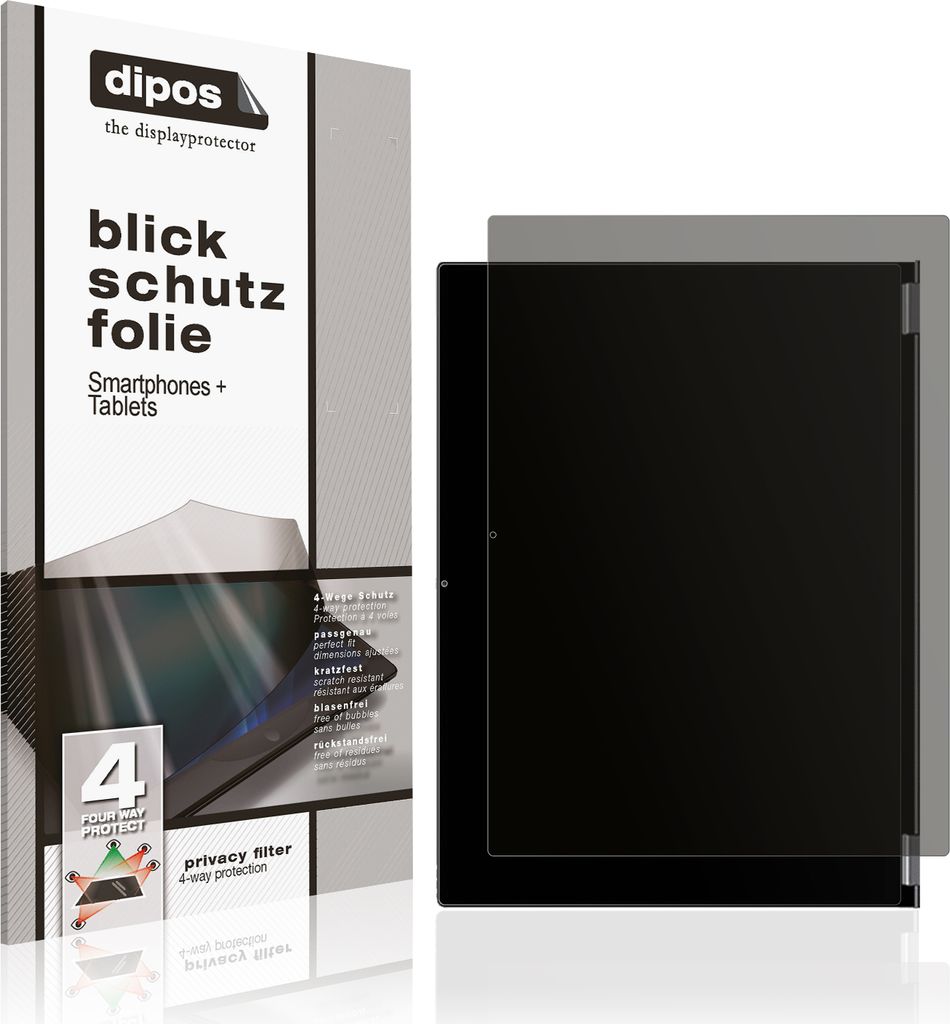 Blickschutzfolie für Chuwi FreeBook 13,5 Zoll matt Schutzfolie Folie Display Schutz dipos