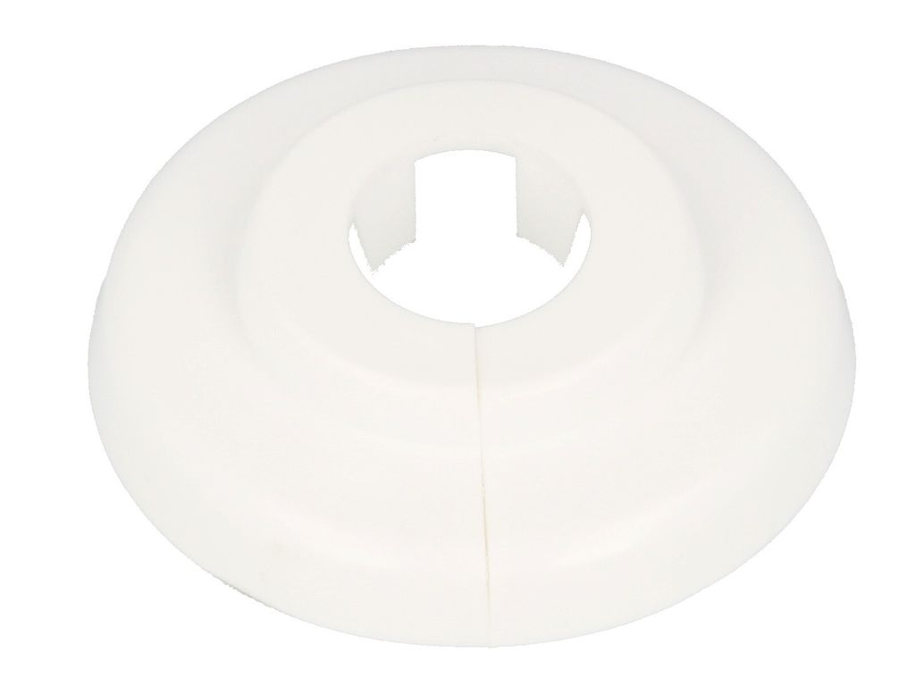 STEDO Scharnierrosette - weiß Loch: 15 mm x Aussen: 49 mm Produktbild 