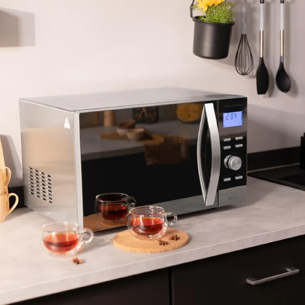 Micro-ondes grill Cecotec ProClean 9110 Argenté 30 L 1000W performant - 7