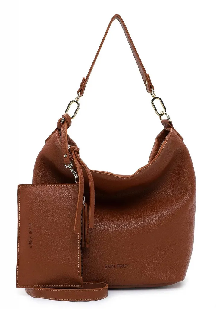 Suri Frey Orry Hobo Bag Darkcognac: Borsa a Tracolla Elegante Donna