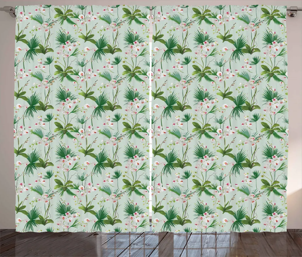 Tenda Lavabile ABAKUHAUS 280x245 cm - Decorazione Botanica Facile