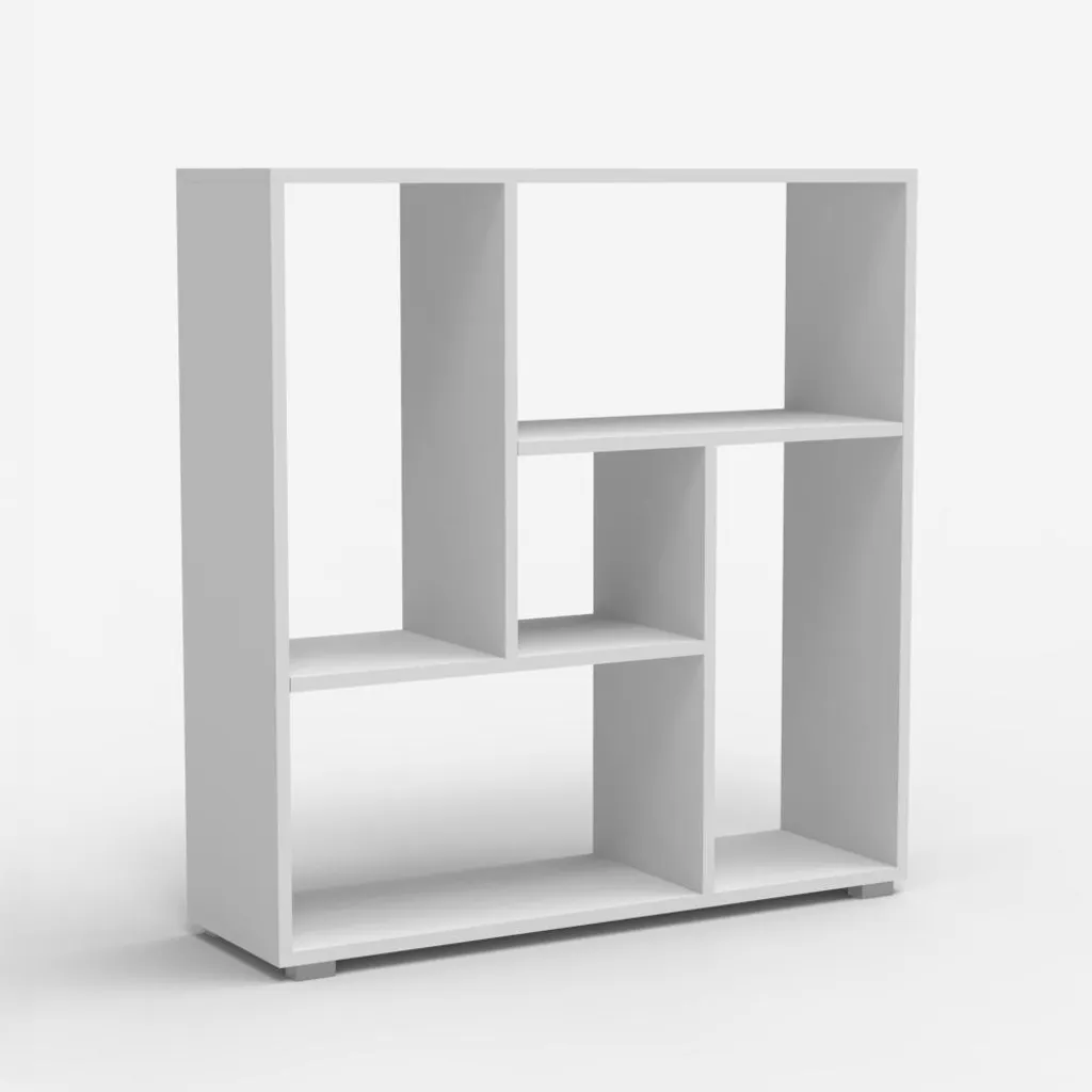 Bibliothèque Basse de Bureau pour Ranger vos Livres et Dossiers - Zilly