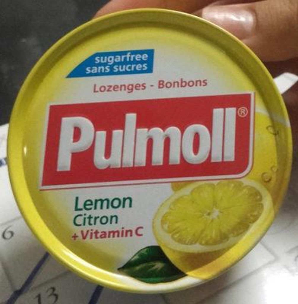 Pulmoll pastylki do ssania Lemon bez cukru 45 g Produktbild 