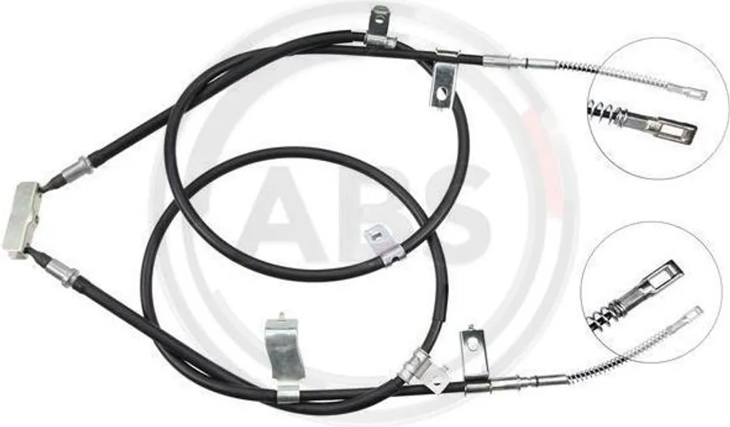 Câble de frein de stationnement arrière pour Rezzo - Standard OE 96280245