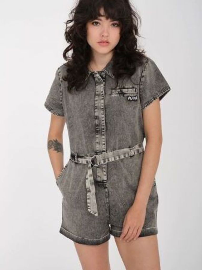 Volcom ASPHALT ROMPER Black XS