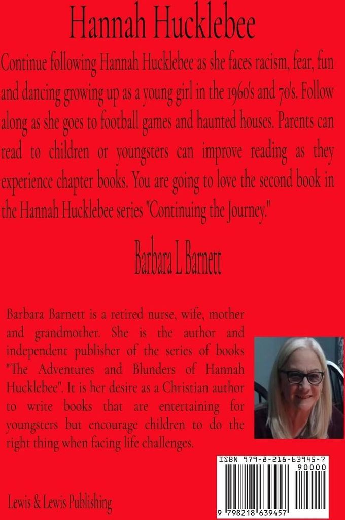 Hannah Hucklebee Continuing the Journey
