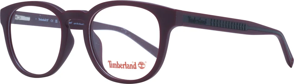 Lunettes Timberland TB1843 H067 Rouge Mat 50mm - Confort et légèreté