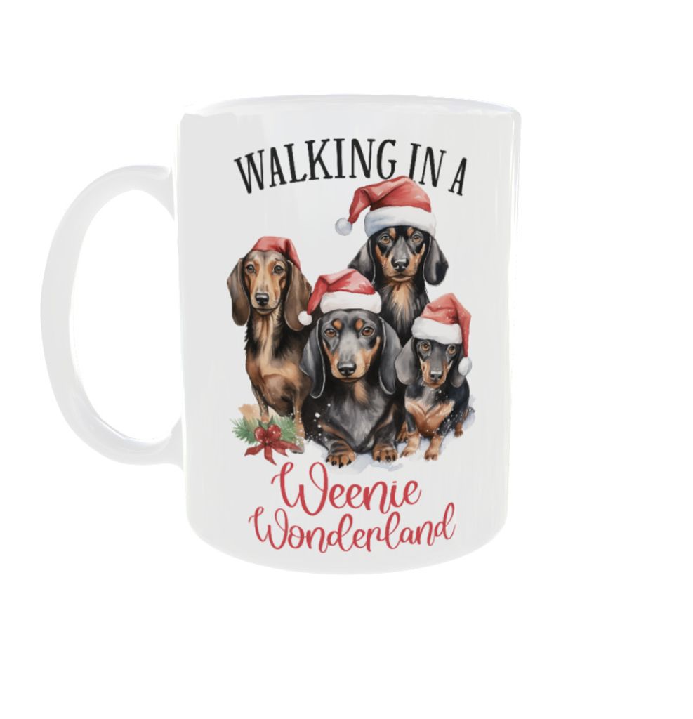 300ml Weihnachtsbecher für Hunde v15 Dachshunde Dachshunde