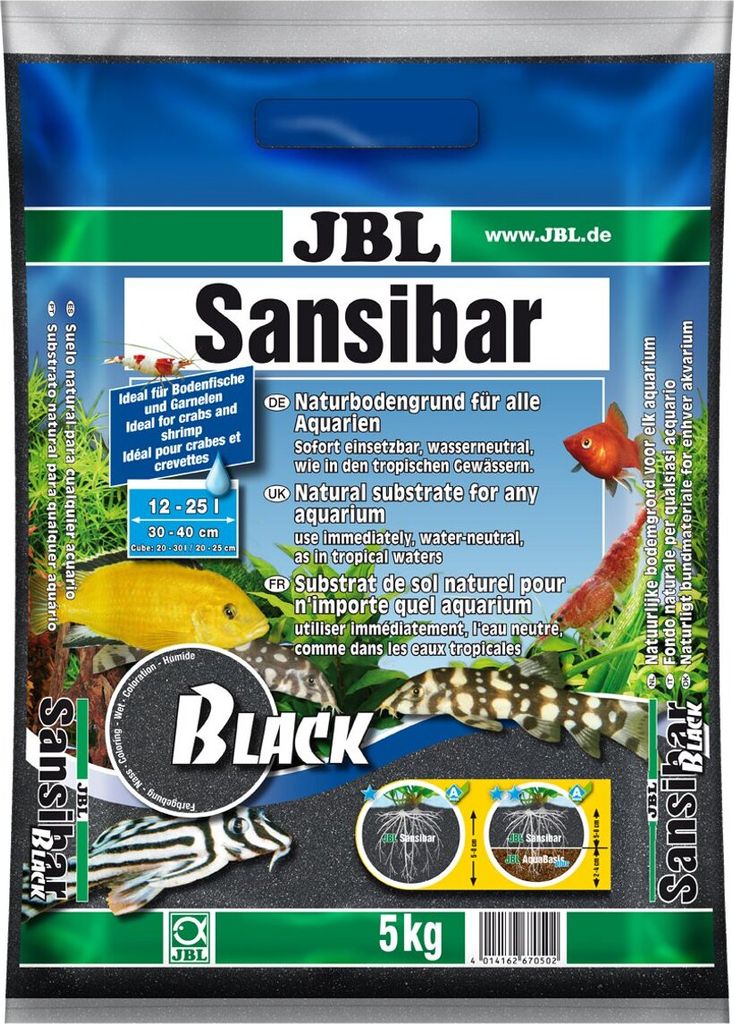 JBL 6705000 Sansibar nero 5 kg Immagine del prodotto 