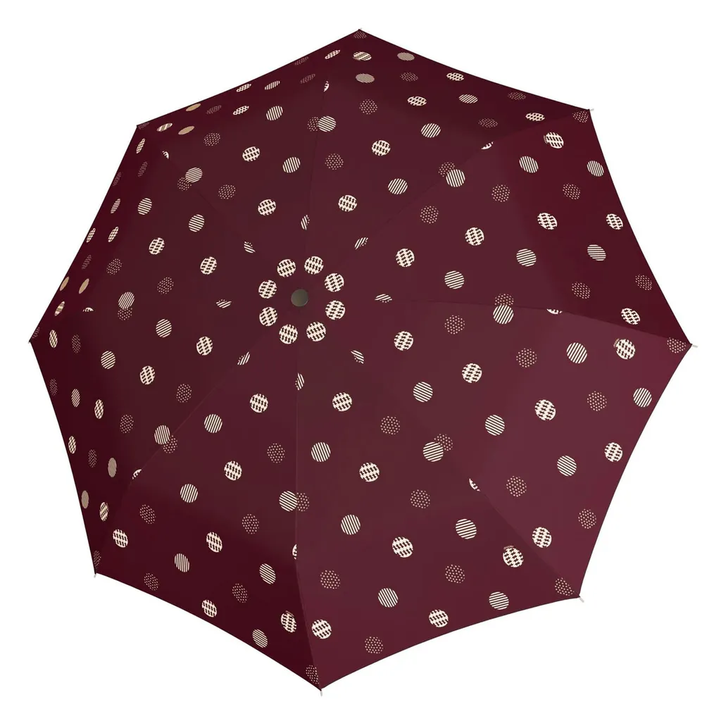 Ombrello Antivento Doppler Fiber Magic Timeless Dots Red Mirtillo