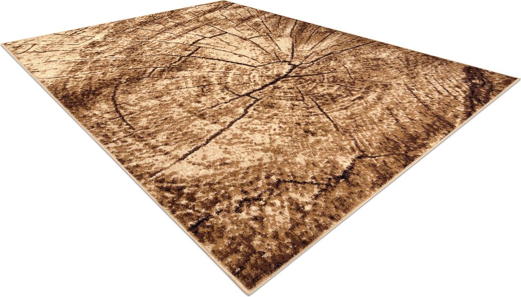 Teppich BCF Morad PIEŃ Baum Holz - beige beige 140x200 cm Produktbild 