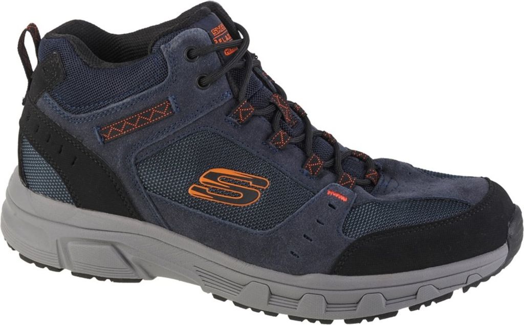 Skechers Komfort Schnürschuhe Herren 39362D3531383935 Blau Produktbild 9