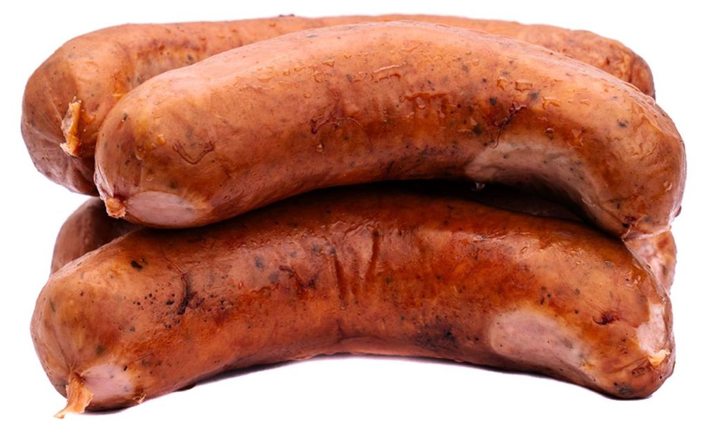 Saucisse traditionnelle fumée, 400 g Image du produit 
